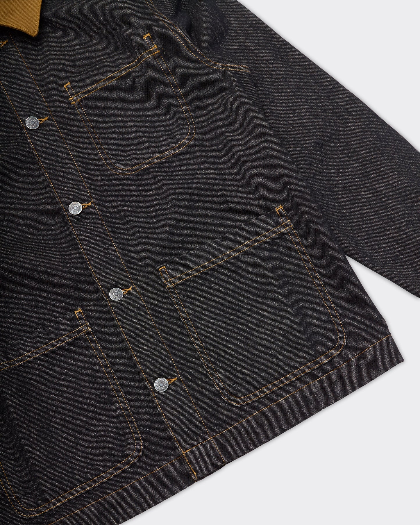 Giacca Layton Overshirt Denim Nera