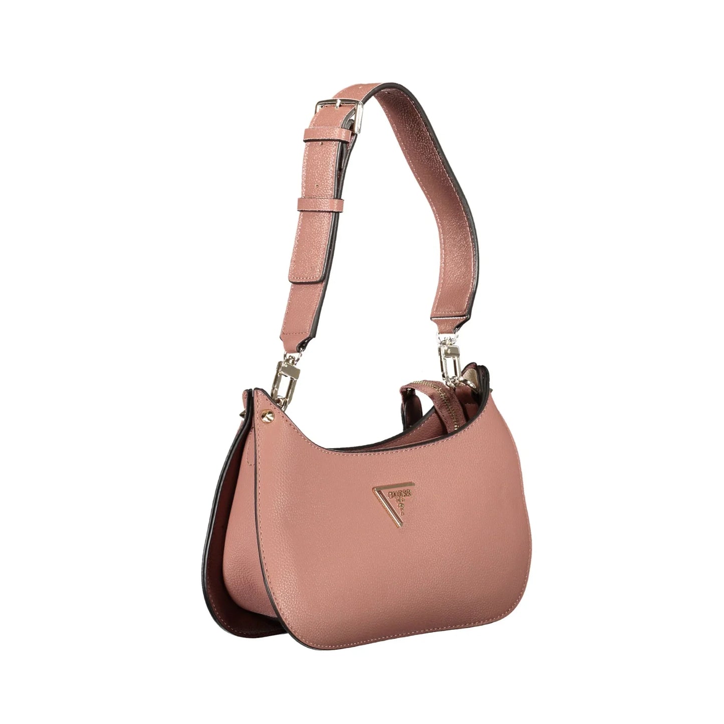 Guess Jeans Borsa Donna Meridian Mini Rosa con Tracolla Regolabile