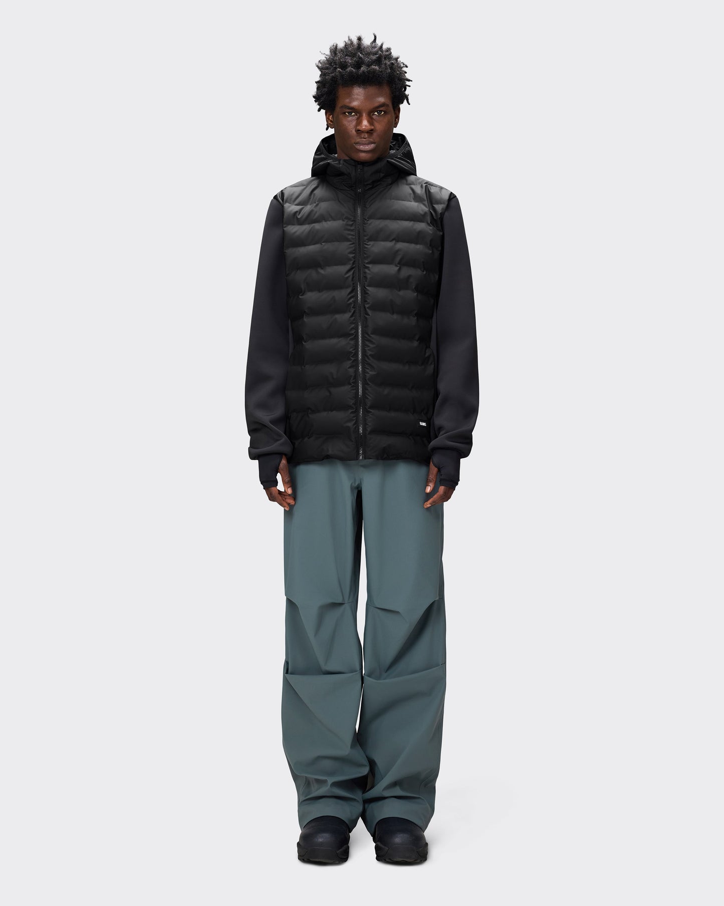 Giacca Safi Fleece Hybrid Nera