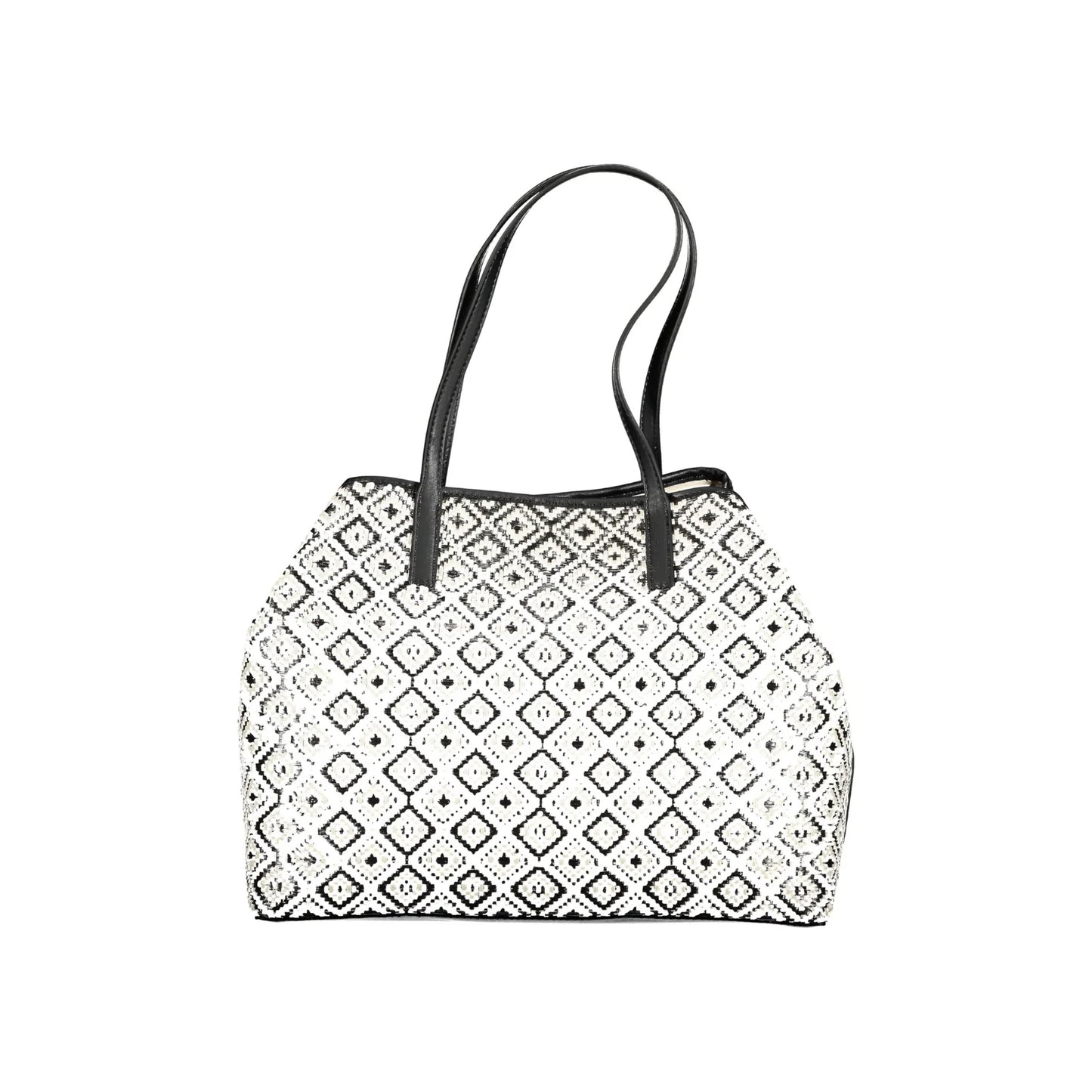 GUESS JEANS Borsa Donna Vikky II Nera con Pochette Interna Removibile