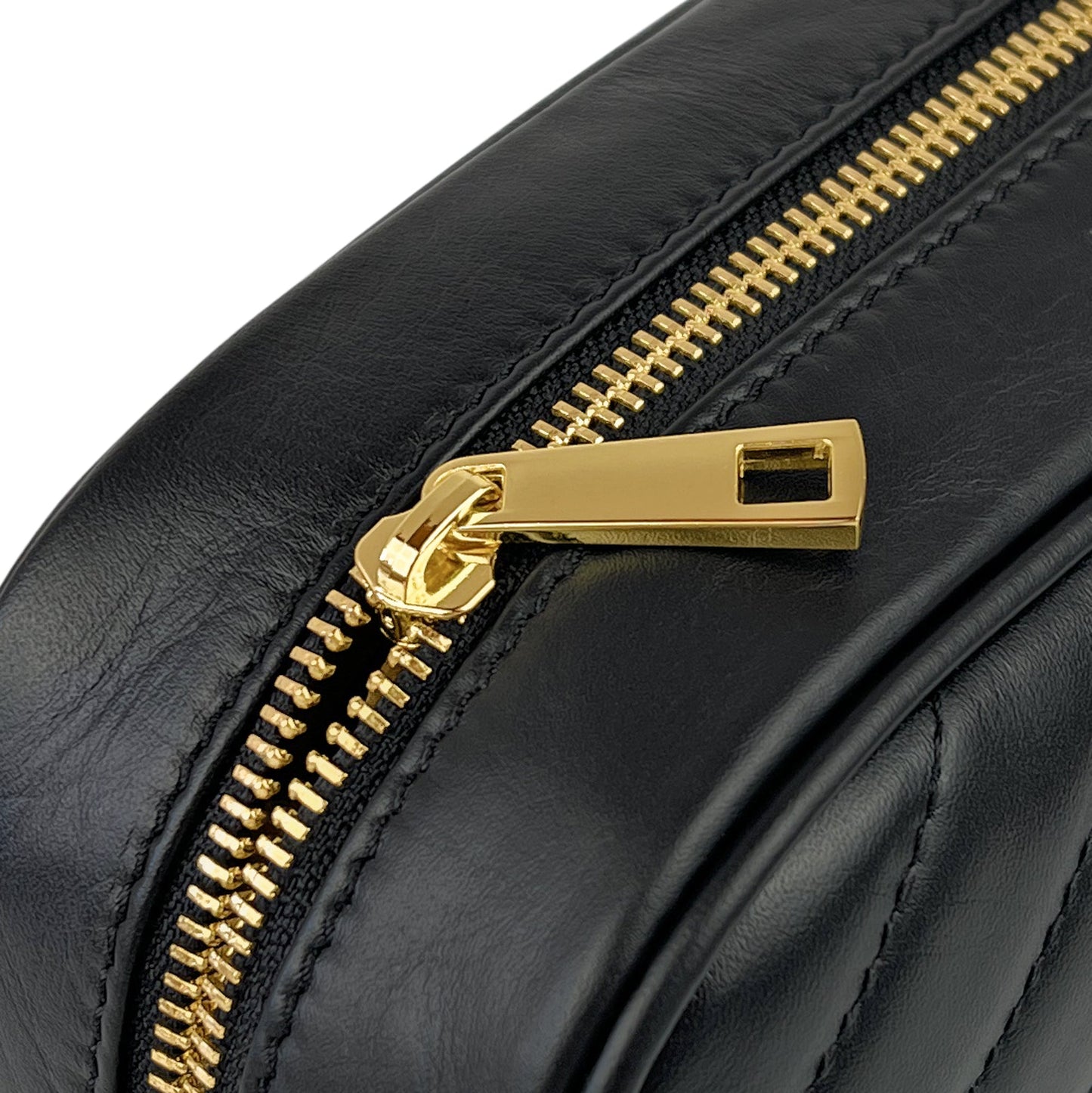 Borsa Donna a Tracolla, In Vera Pelle Trapuntata, Made in Italy, Modello Lola