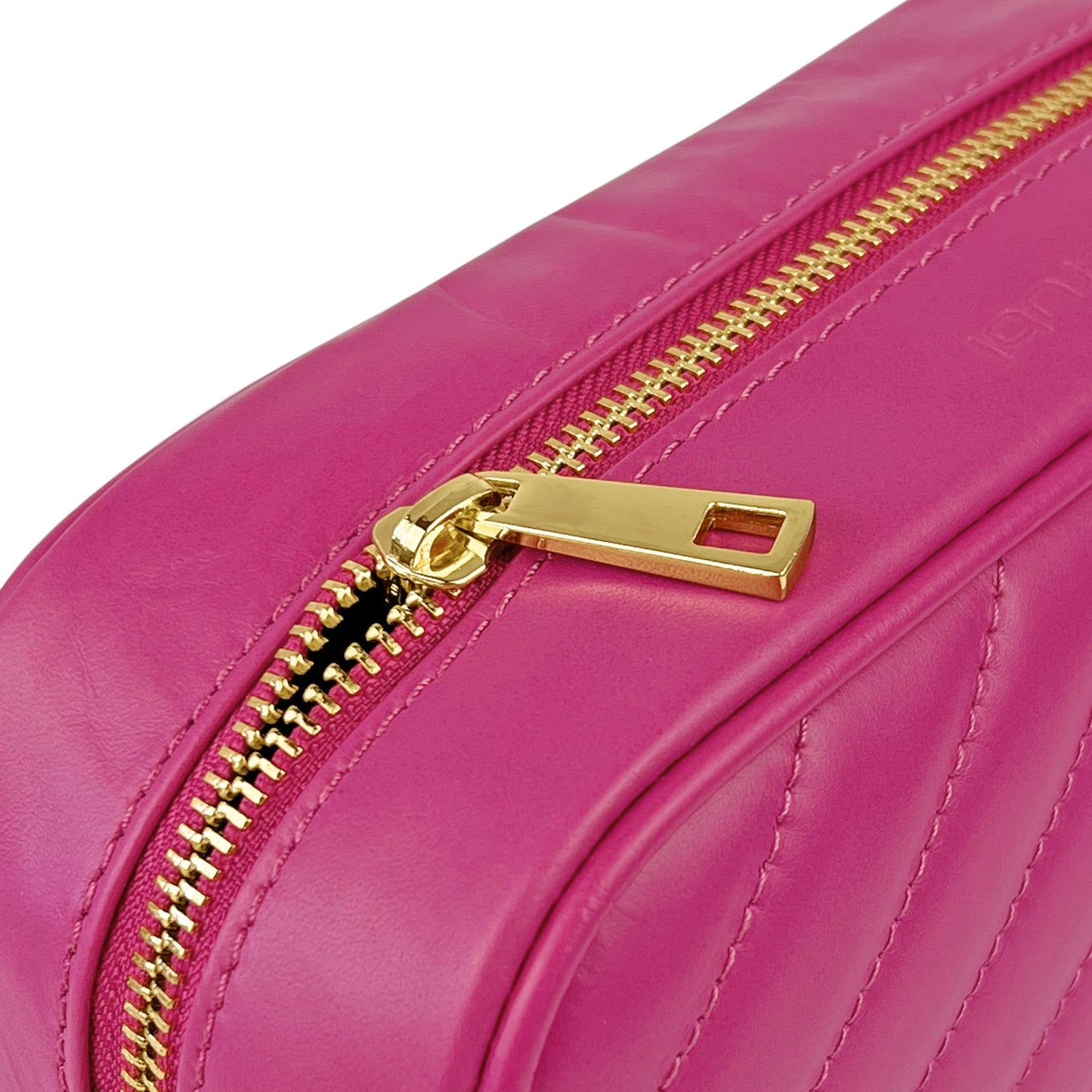 Borsa Donna a Tracolla, In Vera Pelle Trapuntata, Made in Italy, Modello Lola