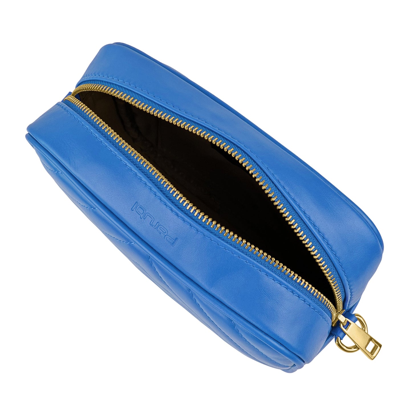 Borsa Donna a Tracolla, In Vera Pelle Trapuntata, Made in Italy, Modello Lola