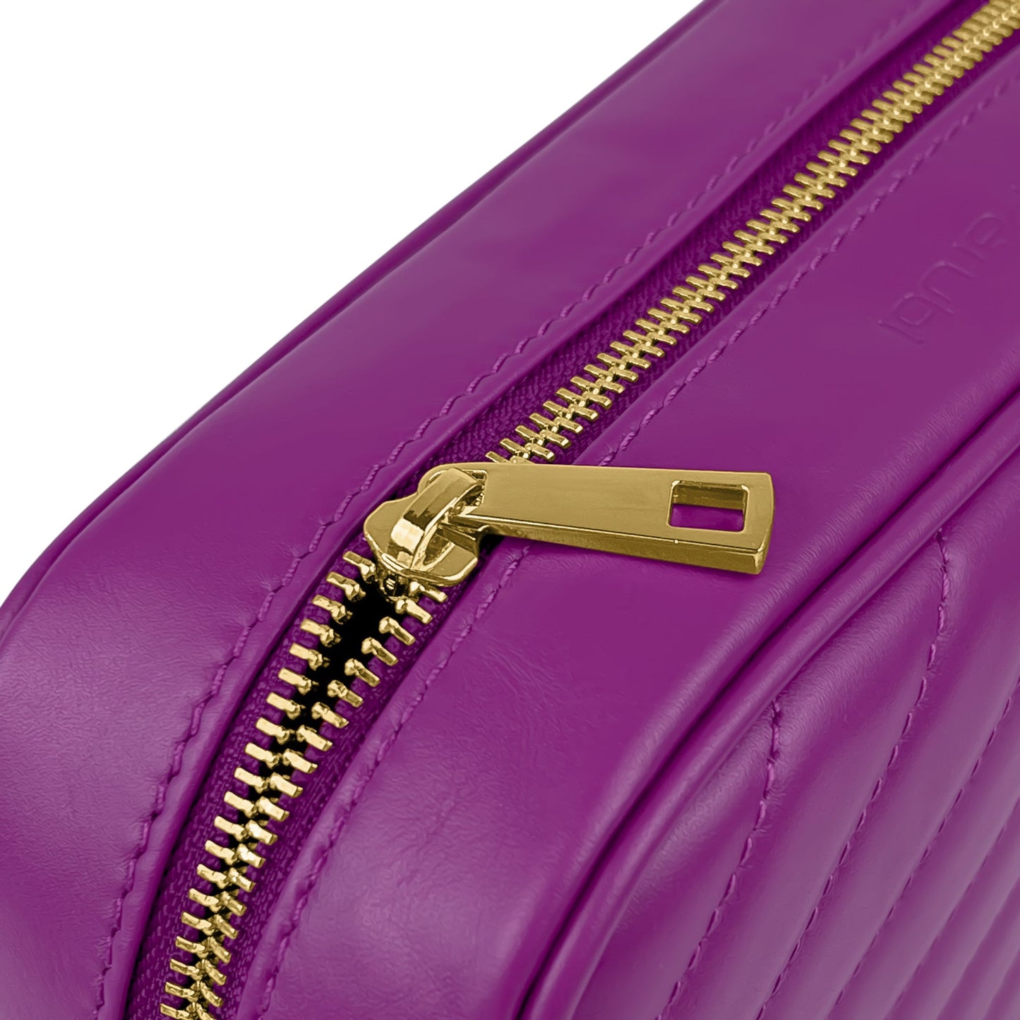 Borsa Donna a Tracolla, In Vera Pelle Trapuntata, Made in Italy, Modello Lola