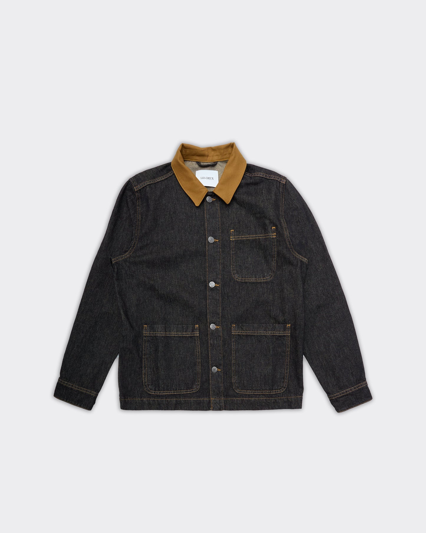 Giacca Layton Overshirt Denim Nera