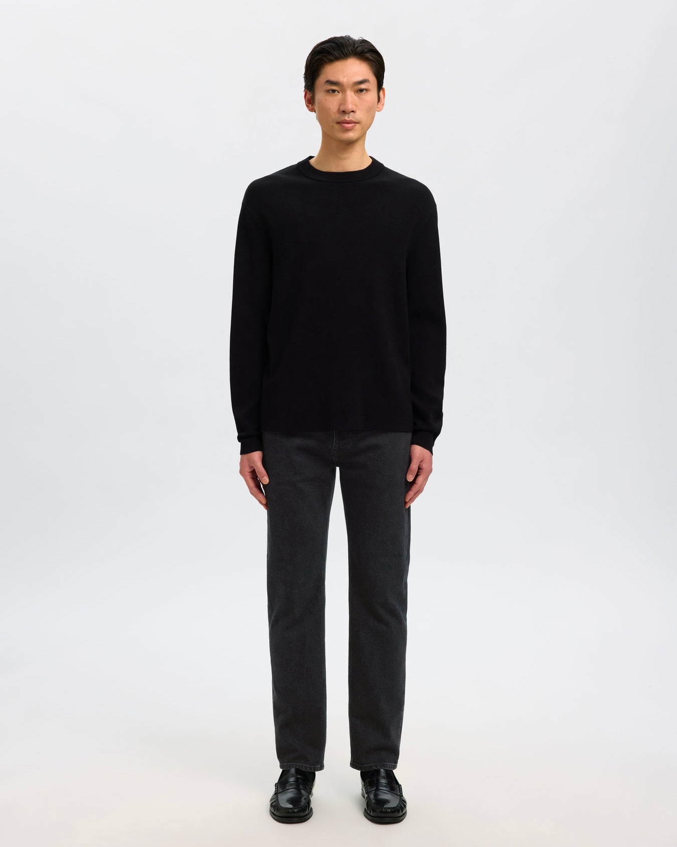 Jeans Loose Ben Kori Denim Nero