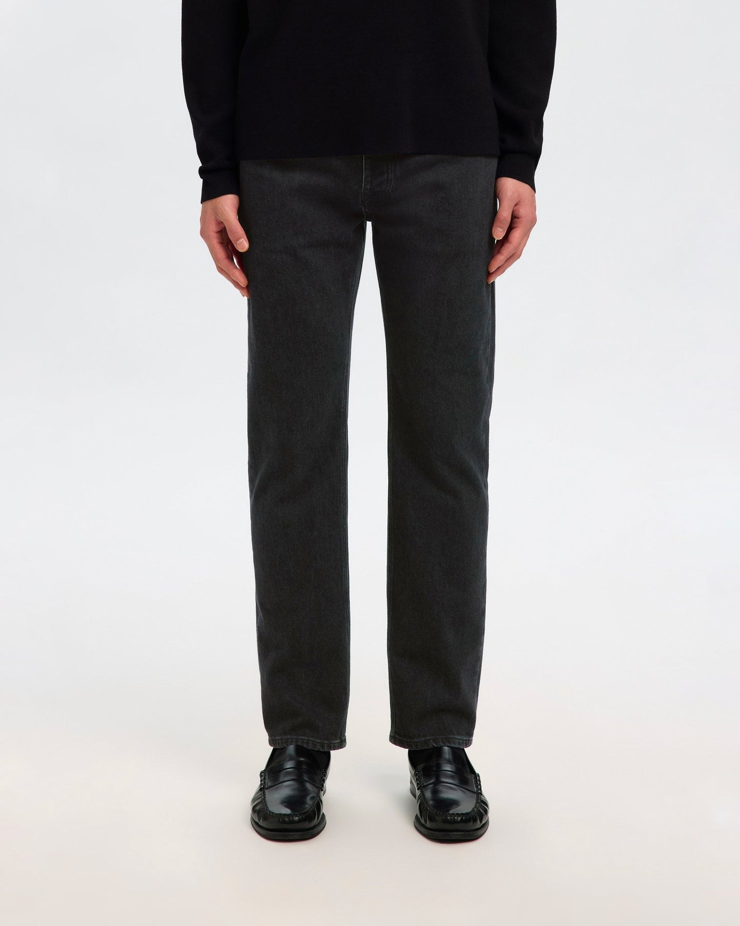 Jeans Loose Ben Kori Denim Nero