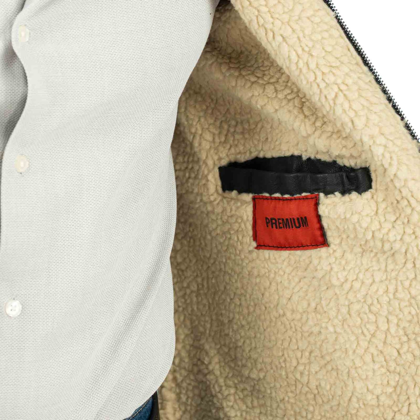 Giacca Biker In Vera Pelle Nero Interno Nero Uomo Slim In Stile Montone Collo Con Fibbia Rindway