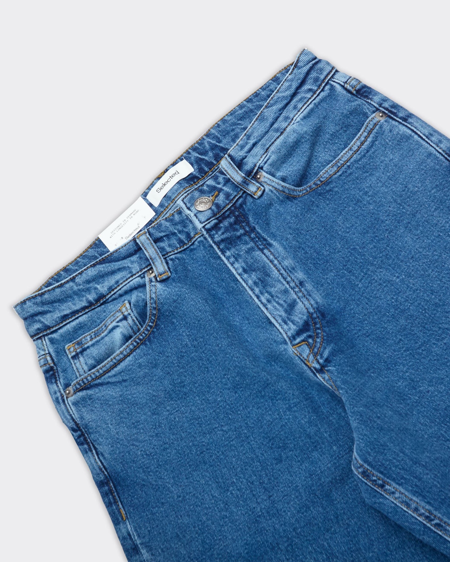 Jeans Loose Ben Kori Denim Medium Blu